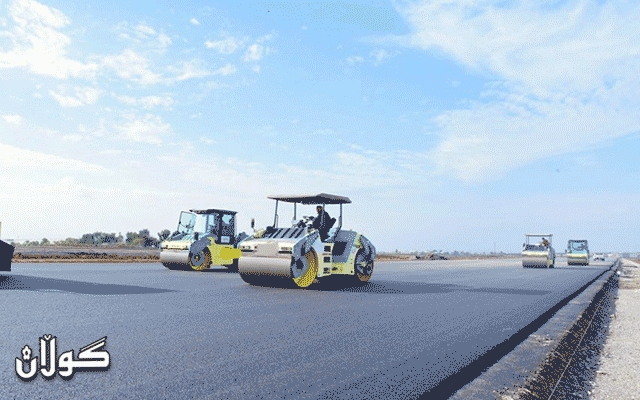 بەشێكی پڕۆژەی 150 مەتری گەیشتووەتە قۆناغی قیڕكردن