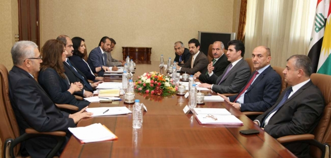 نێچیرڤان بارزانى: ده‌بێ ستانداردێكى به‌رزى خزمه‌تگوزاریى ته‌ندروستى پێشكه‌ش بكرێت