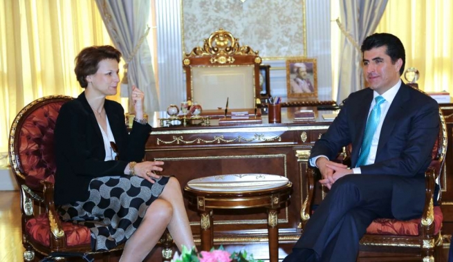 نێچیرڤان بارزانى و باڵیۆزى نه‌مسا له‌ په‌یوه‌ندییه‌كانى هه‌ولێر و ڤیه‌ننا ده‌كۆڵنه‌وه‌