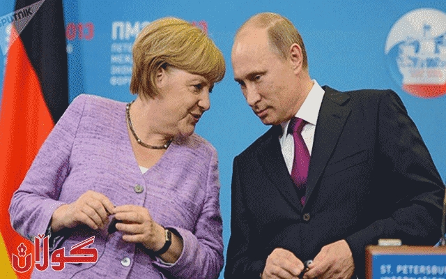  پوتین و مێرکڵ گفتوگۆ لەبارەی رەوشی عێراق دەکەن 