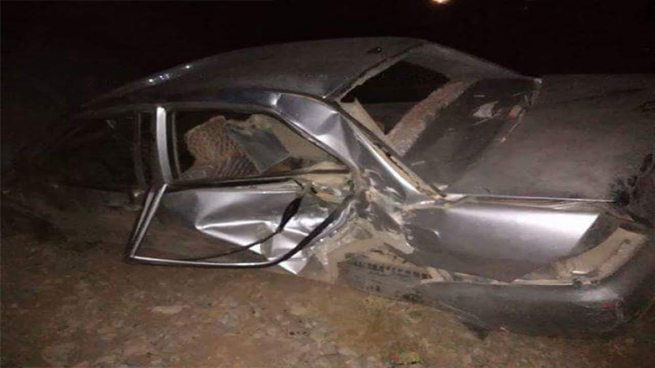 لە رووداوێكی ھاتووچۆدا 5 كەس برینداربوون
