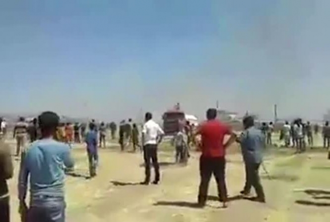 خۆپیشاندانی كۆبانێ 2 كوژراو و 90 برینداری لێكەوتەوە 