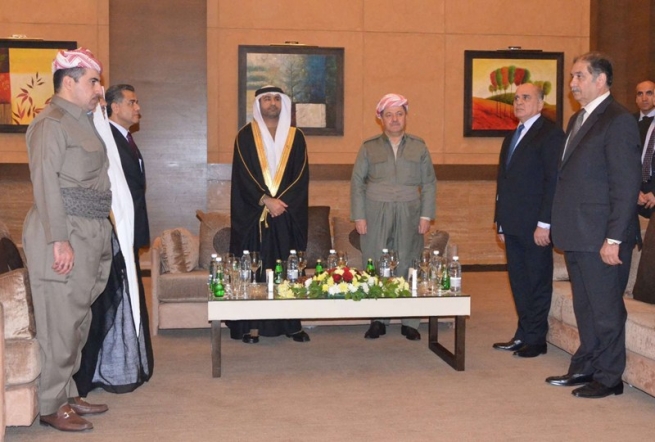 به‌ ئاماده‌بوونی سه‌رۆكی هه‌رێمی كوردستان رێوره‌سمی رۆژی نیشتمانی و یه‌كگرتنی میرنشینه‌كانی ئیمارات له‌ هه‌ولێر به‌رێوه‌چوو