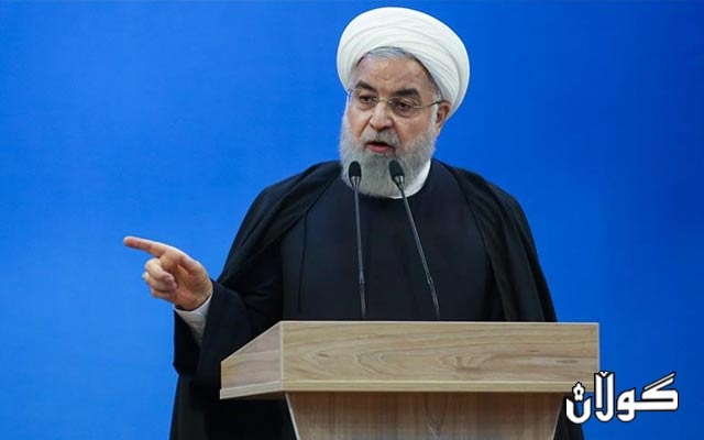  رۆحانی: ناهێڵین تیرۆریستانی کۆشکی سپی نێوانی گەل و حکوومەتی ئێران تێک بدەن 