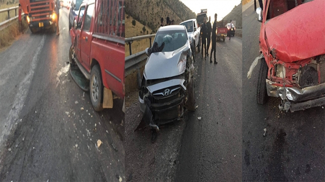 لە رووداوێكی ھاتووچۆدا 6 كەس برینداربوون