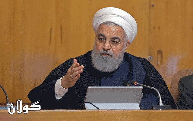  رۆحانی: توانیومانە دو چارەسەری کۆرۆنا پەرەپێبدەین