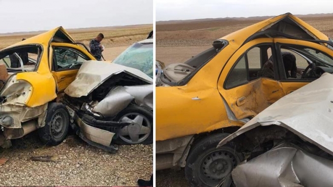 به‌هۆی پێكدادانی دوو ئۆتۆمبێل پێنج پێشمەرگە برینداربوون