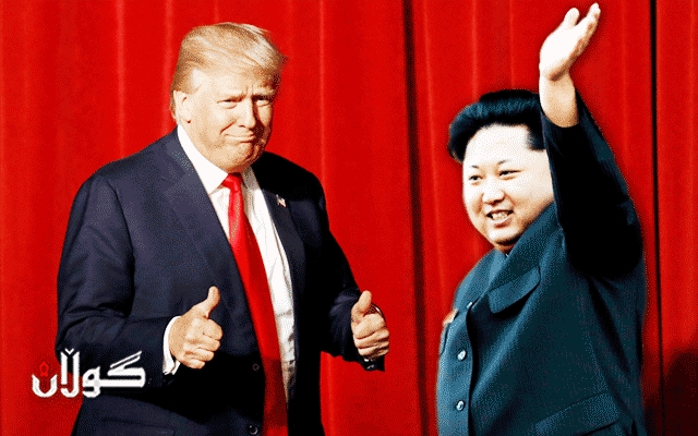  ترەمپ: کیم جۆنگ ئون شایانی زۆرترین رێزە 