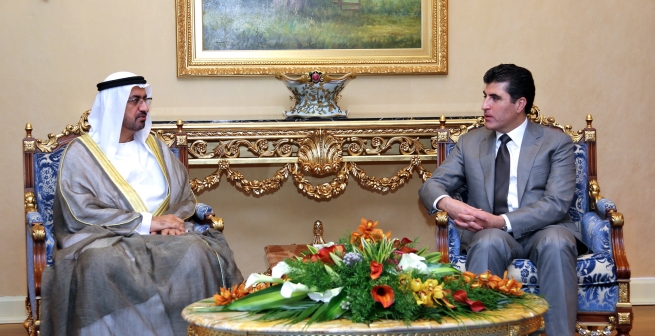 ئيمارات به‌ فه‌رمى بانگهێشتى نێچيرڤان بارزانى ده‌كات