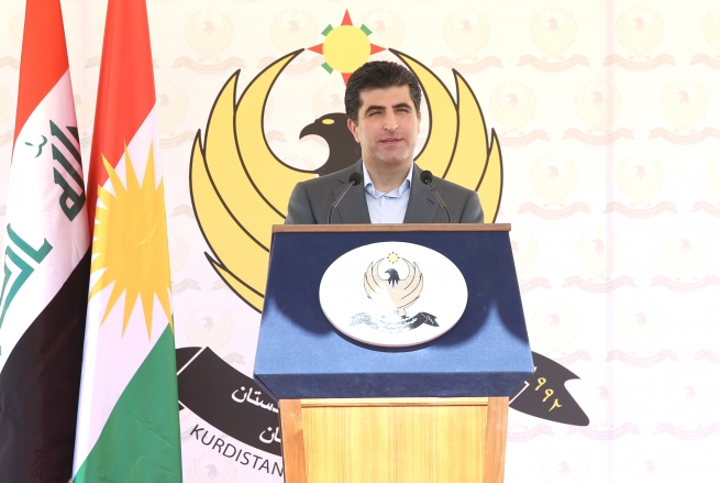 ده‌قى ووتارى نێچيرڤان بارزانى له يه‌كه‌م زه‌نگى ده‌سپێكردنى خوێندنى ئه‌مساڵ دا