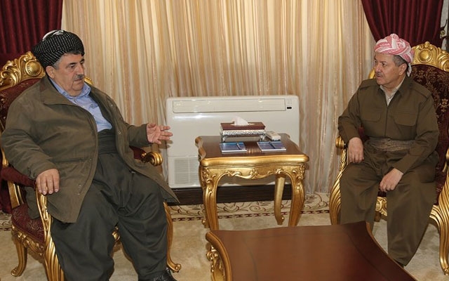 سەرۆكی هەرێمی كوردستان پێشوازی لە سكرتێری حزبی سوسیالیست دیموكراتی كوردستان دەكات