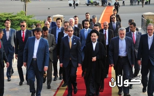 سەرۆکی ئەنجوومەنی نوێنەرانی عێراق گەیشتە تاران