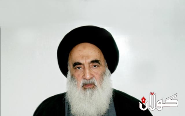 عەلی سیستانی بە زمانی فارسی پەیامێک بۆ برای رەفسەنجانی دەنێرێت 