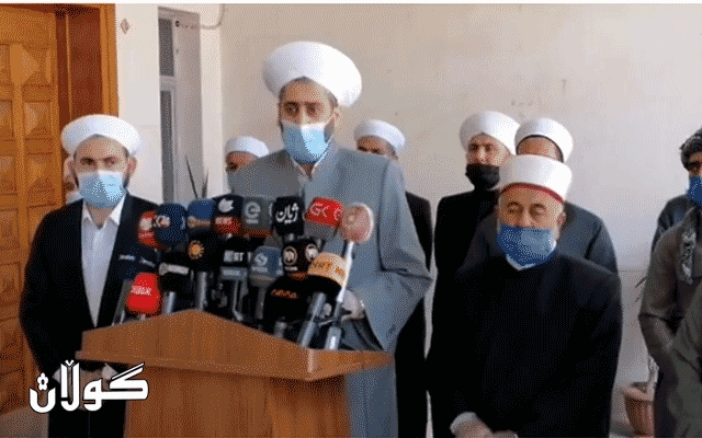  شێح نیاز راغب بەرپرسی لقى هەولێرى یەکێتى زانایان : مزگەوت ماڵی خوایە و تكایە بیپارێزن