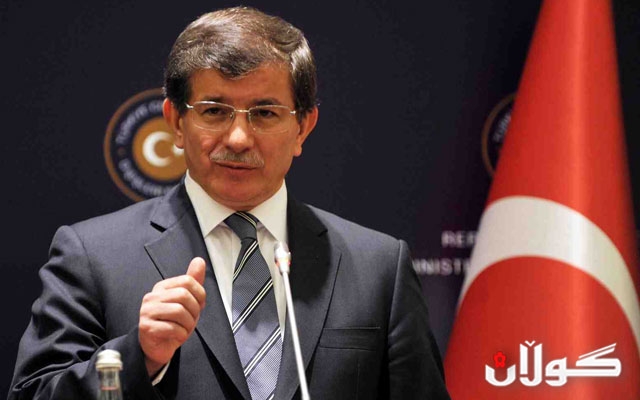 داودئۆغلو: سەربازانى سوپاى تورکیا لەنزیک موسڵ مەشق و ڕاهێنان بەسوپاى عێراق دەکەن