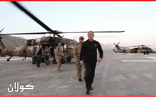 وەزیری بەرگریی توركیا دەچێتە لیبیا