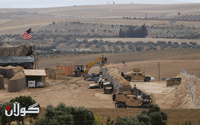 كاروانێكی سه‌ربازیی ئه‌مه‌ریكا ده‌گاته‌ سووریا