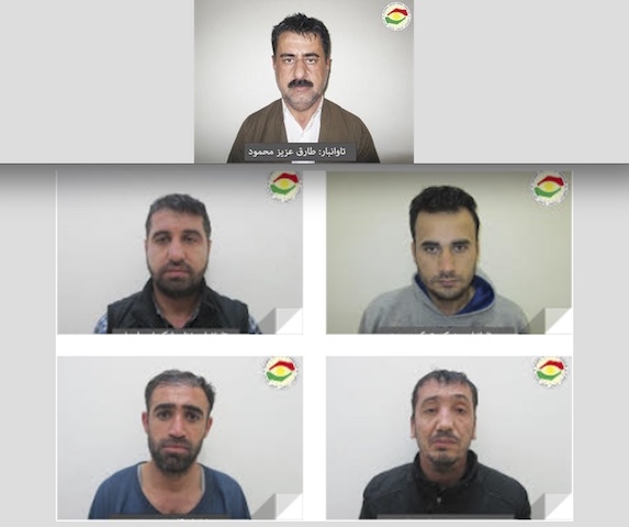 ئاسایشی هه‌ولێر، بكوژانی (مه‌لامه‌حموود)ی ده‌ستگیر كردن 