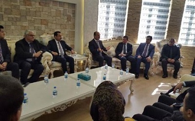  	 بەرپرسی مەكتەبی پەیوەندییەكانی پارتی، لەگەڵ فراكسیۆنەكانی پەرلەماندا كۆ بووەوە 