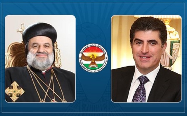 کەنیسەی سریانی ئۆرسۆدۆکس بۆ نێچیرڤان بارزانی: هەمیشە کەسێکی دانا بوویت