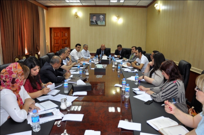 پێداچوونه‌وه‌ی كارنامه‌ی كۆبوونه‌وه‌ی وه‌زاره‌تی په‌روه‌رده‌ له‌گه‌ڵ ڕێكخراوه‌كان