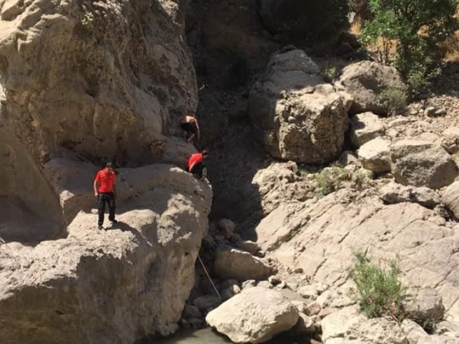 تەرمێک لە رووباری خەلان بیاو دۆزرایەوە