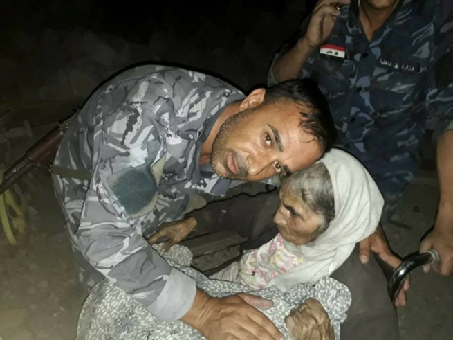 . ژنێکی بەساڵاچووی کوردی ئێزدی لەدەستی داعش ڕزگار کرا