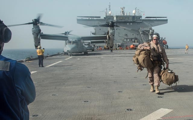  ئەمریکا هێزێکی گەورە دەنێرێتە سعودیە 