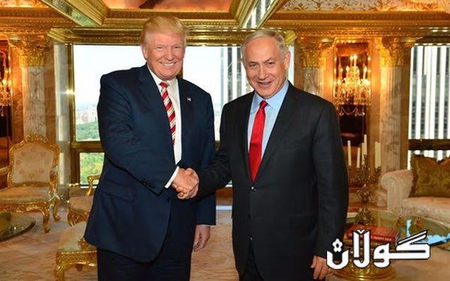 دۆناڵد ترەمپ: قودس بە پایتەختی ئیسرائیل دەناسێنم‎