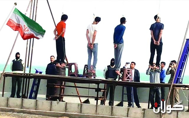له ورمێ چوار هاووڵاتیی کورد لەسێدارە دران 