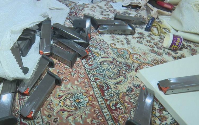 لە هەولێر دەست بەسەر چەکی قاچاخدا گیرا کە لە تورکیاوە هێنراون