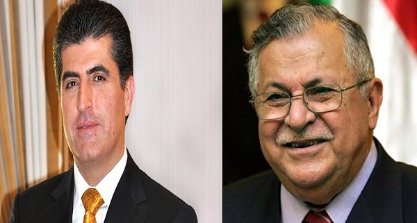 نێچیرڤان بارزانی پەیامێکی پیرۆزبایی ئاراستەی جەلال تاڵەبانی کرد