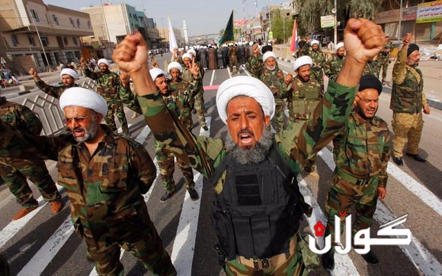  حەشدی شەعبی زانکۆیەک بە سەرۆکایەتیی فەرماندەیەک دەکاتەوە 