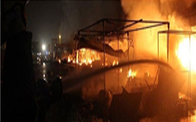 داعش وێستگەیەكی نەوتی ئەنبار دەسوتێنێ‌