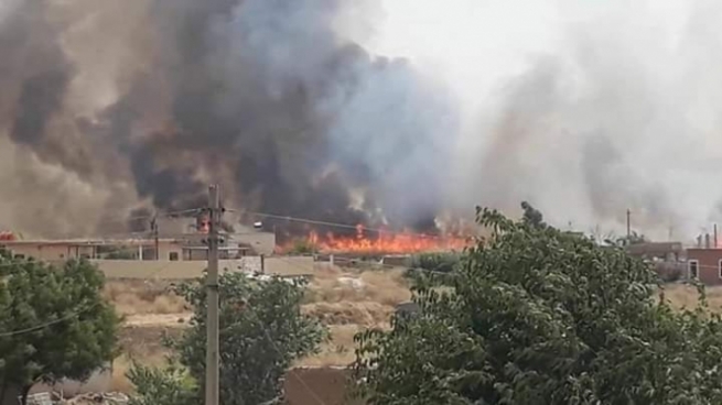 پانتاییەكی گەورە لە دارستانەكانی پارێزگای ئیلام سوتاوە