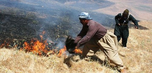لە ماوەی شەش مانگدا زیاتر لە ھەزار رووداوی ئاگر کەوتنەوە لە ھەولێر روویداوە