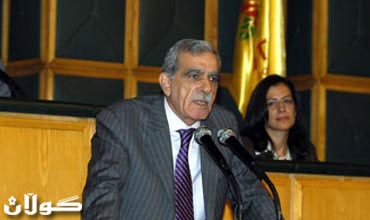 ئه‌حمه‌د تورك: پرِۆژه‌یه‌كى ئاشتى پێشكه‌شی توركیا ده‌كه‌ین