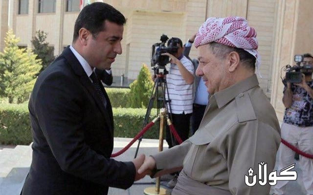 دەمیرتاش لە بەندیخانەوە داوا لە سەرۆک  بارزانی دەکات واز لە یەکێتیی نەتەوەیی کورد نەھێنێت