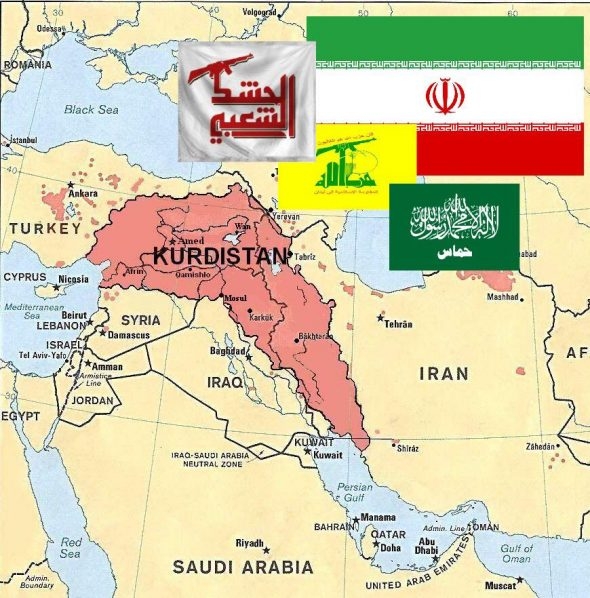 ئۆرشەلیم پۆست: ئێران دەیەوێت شاری کەرکوک بە هێز داگیر بکات و حزبوڵا و حوسیەکانی یەمەنیش بۆ موسل بێنێت