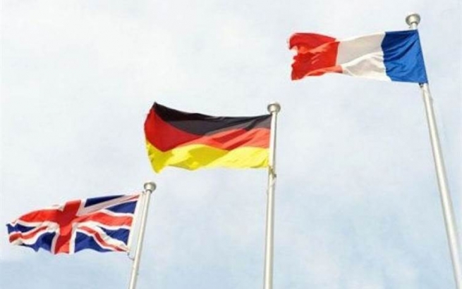 فەرەنسا، بەریتانیا و ئەڵمانیا هەڕەشەی سەپاندنەوەی سزاکان بەسەر ئێران دەکەن