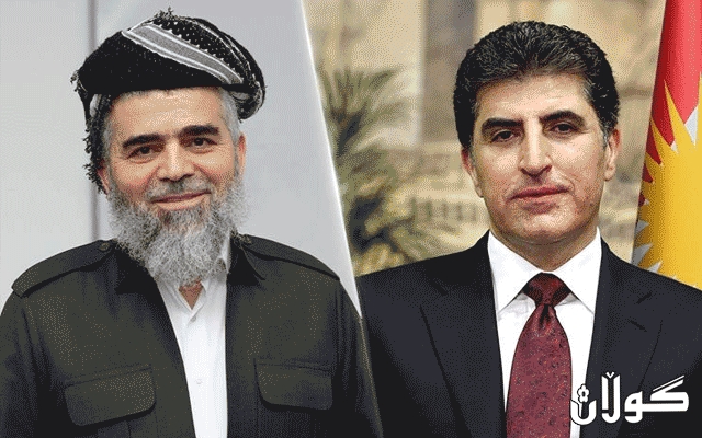  نێچیرڤان بارزانی پیرۆزبایی لە ئەمیری کۆمەڵی ئیسلامی دەکات 