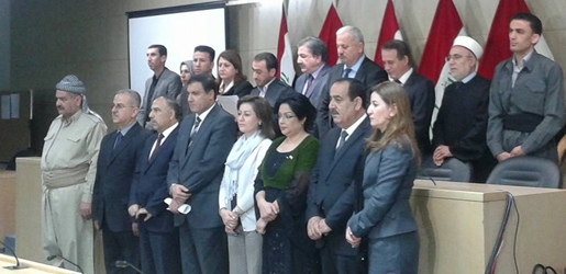 به‌غدا: په‌رله‌مانتارانی كورد یادی هه‌ڵه‌بجه‌یان به‌رزراگرت