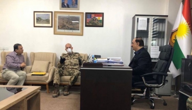 ئەڵمانیا دەست بە مه‌شق و ڕاهێنانی هێزی‌ پێشمەرگە دەکاتەوە‌