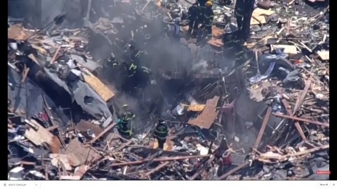 میدیای ئەمەریكا: تەقینەوەیەكی بەھێز لە شاری بالتیمۆری ئەمەریكادا روویدا 