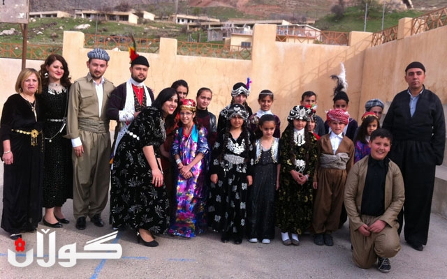 ئەمڕۆ لە هەرێمی كوردستان هەموو چین و نەتەوە جیاوازەكان پۆشاكی كوردیان پۆشی