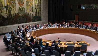  ئەنجوومەنی ئاسایش بڕیارێک لەبارەی تووندڕەوە بیانییەكان دەردەكات 