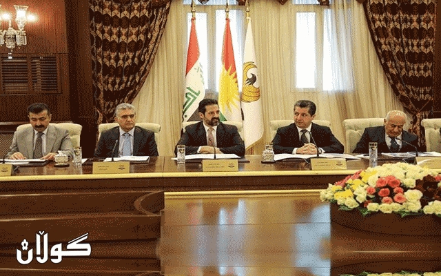 ئه‌نجوومه‌نى وه‌زیرانى هه‌رێمى كوردستان كۆ ده‌بێته‌وه‌