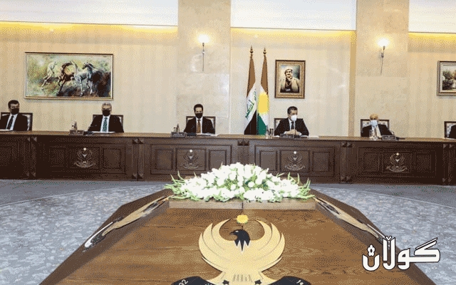 ئەنجوومەنی وەزیران بە سەرپەرشتیی مەسرور بارزانی لە كۆبوونەوەدایە