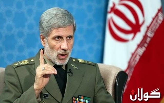  وەزیری بەرگریی ئێران: دزیی دەریایی بەریتانیا بۆ ئێمە قەبووڵ ناکرێت 