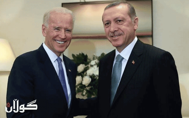 ئەردۆغان لە ساردیی پەیوەندیی لەگەڵ جۆ بایدن نیگەرانە